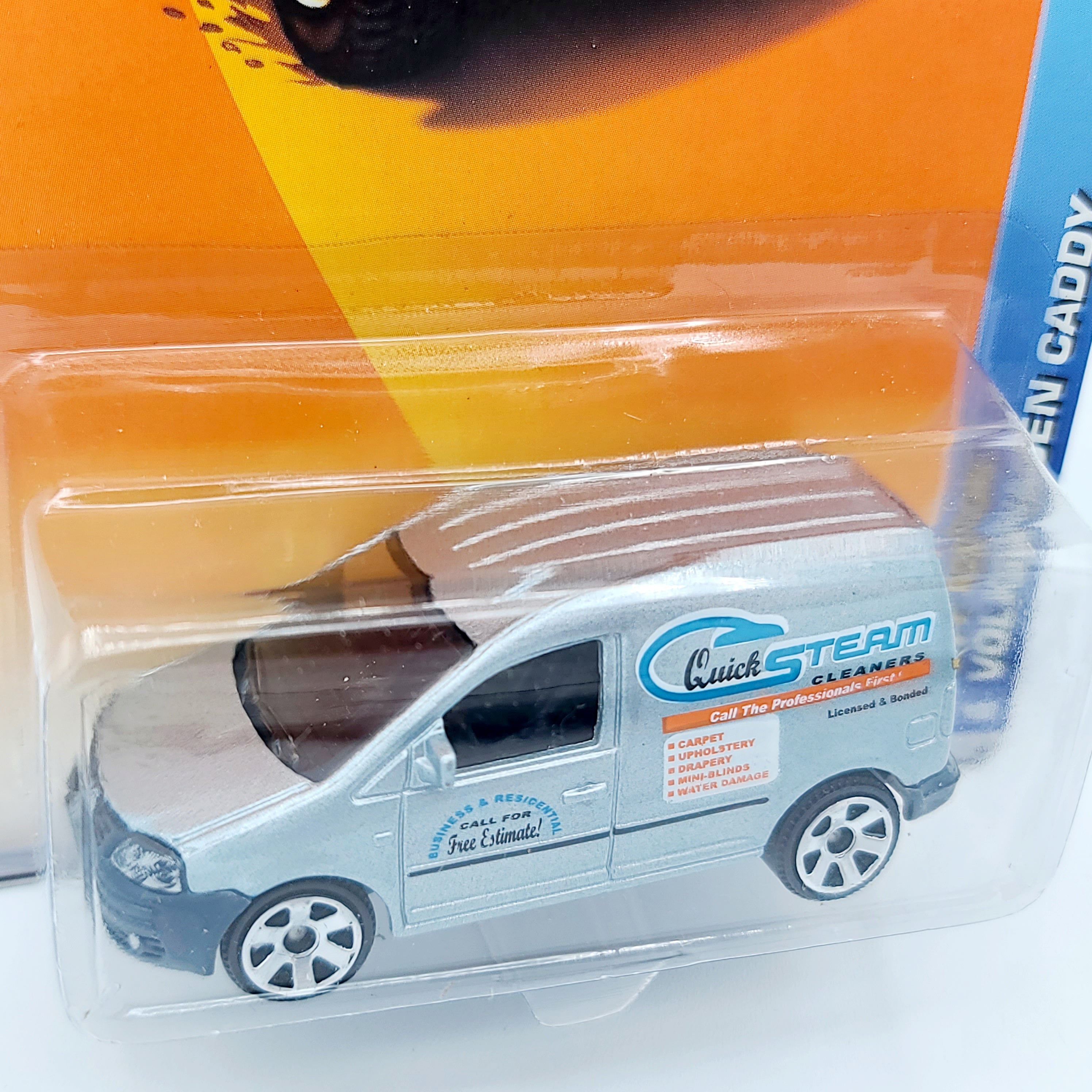 Matchbox Volkswagen Caddy "Quick Steam" (2010 MBX Basic - City Action)